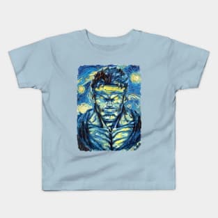 Mortal Kombat Van Gogh Style Kids T-Shirt